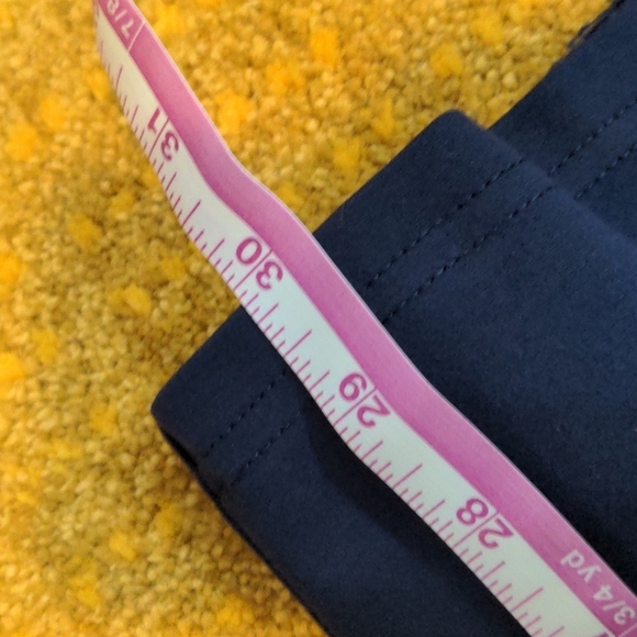 Betabrand Dress Pant Yoga Pants Ponte Boot Cut Classic Mid Navy Blue Size S - Picture 13 of 16